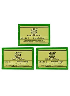 Khadi Natural Herbal Avocado Soap 125 G (Pack Of 3)  - Image 1