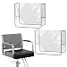 Kryslanix Salon Chair CoverClear Barber Salon Chair Back CoversVinyl SeatCoversfor Fits Most Standard Back Reinforced Precision StitchedCovers to Prevent Damage Spa Chairs20 157 47inch - Image 2