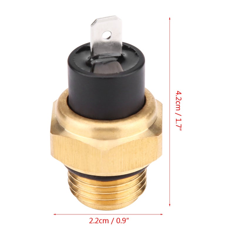 Fan Switch: 100% Brand New High Quality Direct Aftermarket Replacement - Stable Performance Fit for Honda VFR700F VFR750F VFR800 VTR1000F VT600 VT750 VT1100 OE 37760-MT2-003 - Image 2