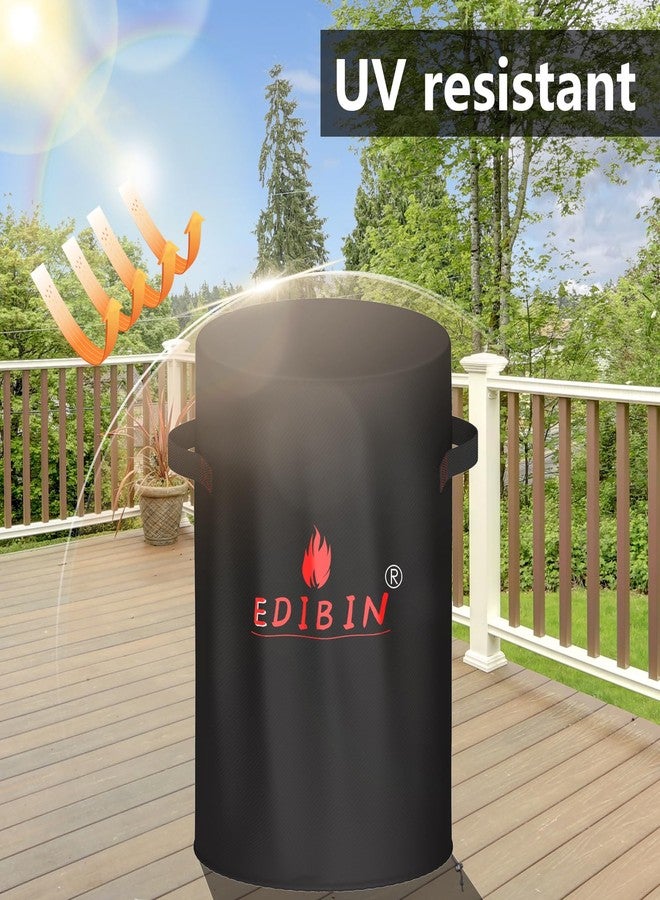 EDIBIN 31 inch Round Fire Pit Cover for Bali Outdoors 30 in Round Fire Pit Table, 31" D x 25.5" H Waterproof Cover for Bali Outdoors 30inchFire Pit - Image 5