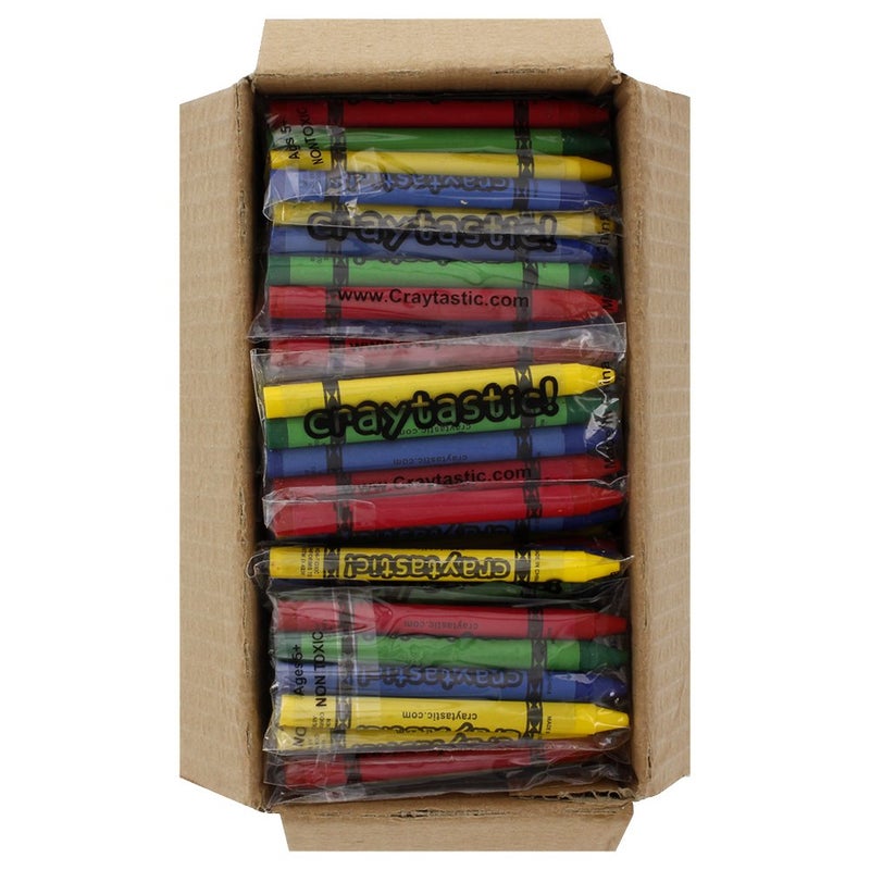 Craytastic مجموعة كرايتاستيك 75 مجموعة من 4 عبوات في سيلوفان (300 لون مميز في عبوات فردية) - تم اختبار السلامة وغير سامة - للمطاعم، هدايا حفلات عيد الميلاد، المدارس، الحرف اليدوية - Image 5