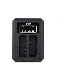 JJC EN-EL14a EN-EL14 Battery Charger USB Dual Slot for Nikon D3400 D3500 D5600 D5500 D5300 D5200 D5100 D3300 D3200 D3100 Df Coolpix P7800 P7700 P7200 P7100 P7000 Camera  - Image 1