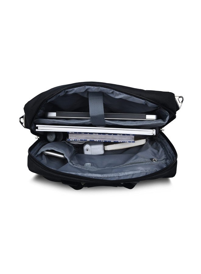 VIP Men's Giga Sg Polyester Black Business Bag - Image 3