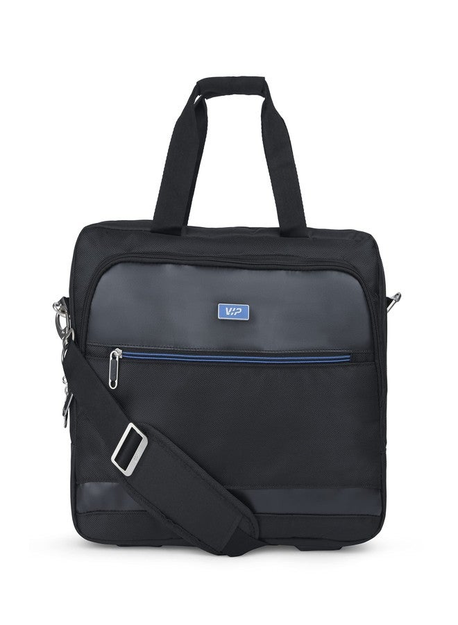 VIP Men's Giga Sg Polyester Black Business Bag - Image 1