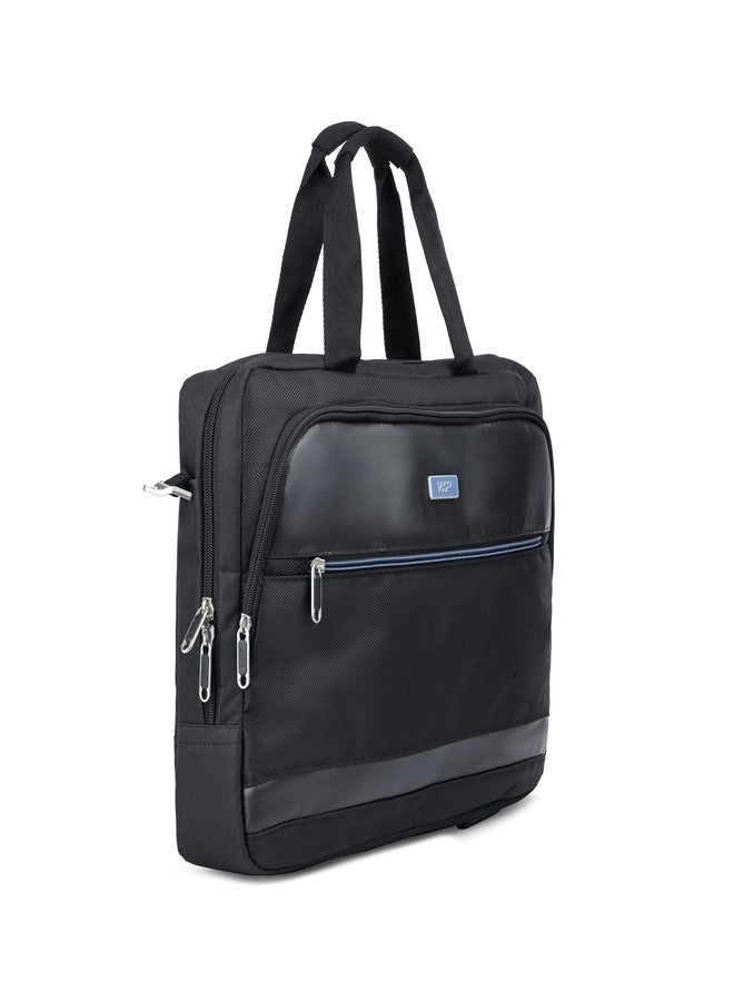 VIP Men's Giga Sg Polyester Black Business Bag - Image 2