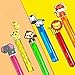 uoyoi Jungle Safari Party Favors24Pcs Wild Animals Bubble Wands for KidsZoo Bubble Wand for Safari Wild One Birthday Party SuppliesPinata Baby Shower Goodie Bag Stuffers Gift - Image 4