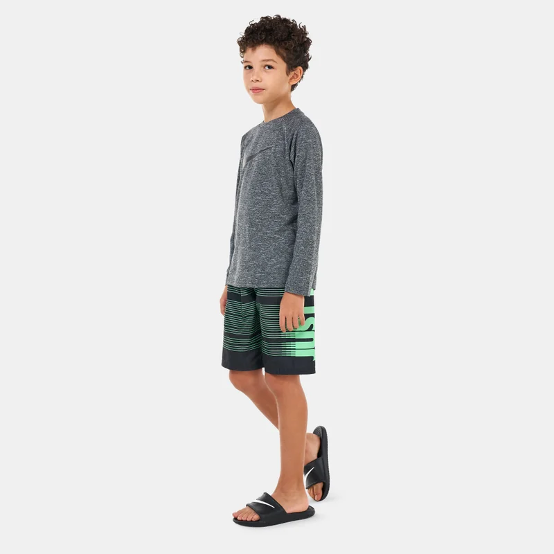 Nike Kids' Heather Hydroguard Swim Top