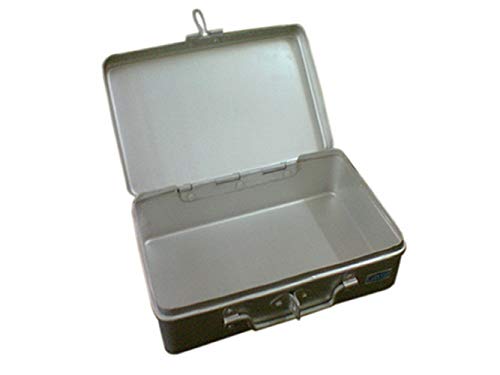 Jayco Aluminium Rectangular Storage Box Small 11 x 75 x 35 Inch Silver - Image 2