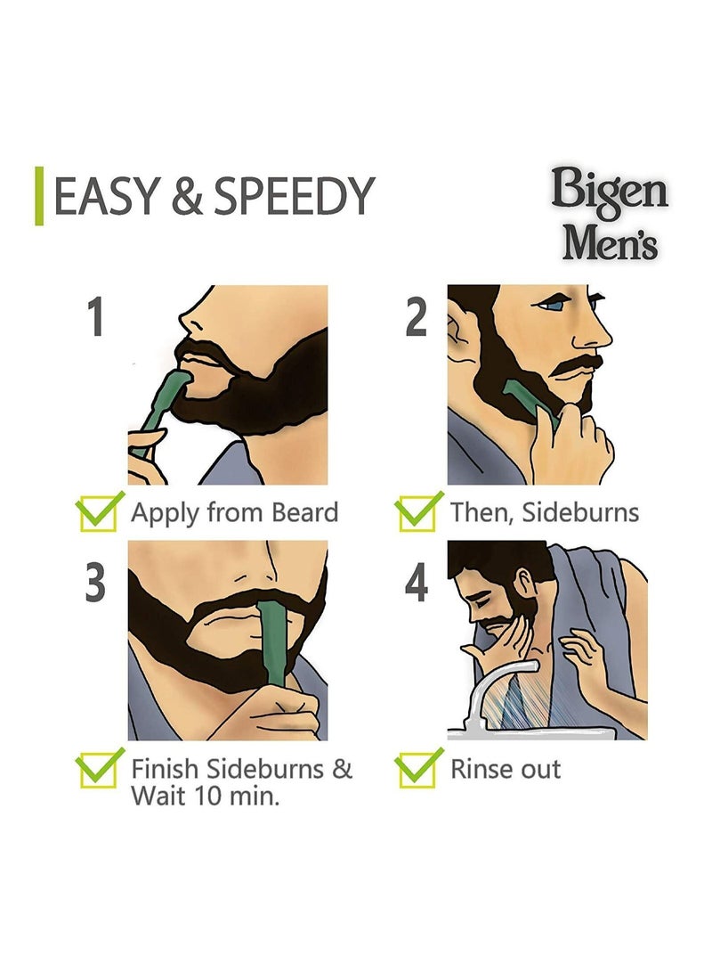 بايجن بيجين صبغة اللحية للرجال 103 بني داكن  40g - Image 3