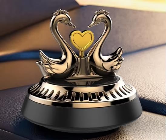 YOURKARTS.COM Solar Swan Dashboard Aromatherapy Perfume – Light-Sensing Fragrance Car Toy with Gentle Aroma – Unique Car Dashboard Decor car accessories 2025 - Image 2