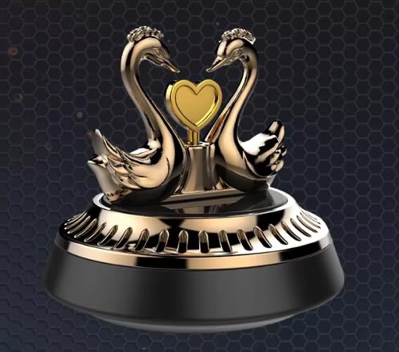 YOURKARTS.COM Solar Swan Dashboard Aromatherapy Perfume – Light-Sensing Fragrance Car Toy with Gentle Aroma – Unique Car Dashboard Decor car accessories 2025 - Image 1