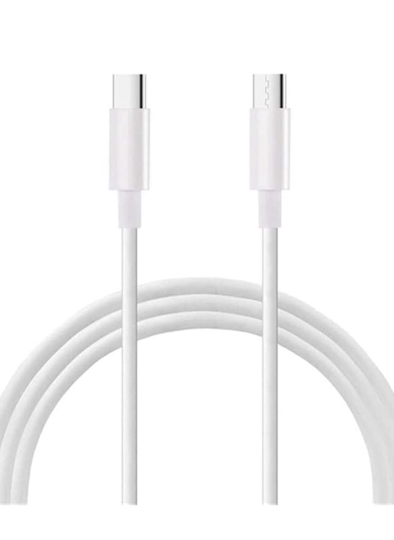 JSBazar - USB Type-C to Type-C Data & Charging Cable - USB C-C Fast Charger Cord for MacBook Pro 16 15 14 13 inch for MacBook Air MacBook 12 - Image 1