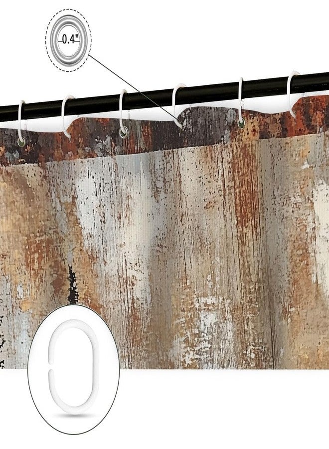 Wathon Bear Shower Curtains Rustic Cabin Lodge Woodland Wildlife Bath Curtain with Pine Trees and Black Bear in The Woods, Animal Hunting Camo Bathroom Decor Set with Hooks 70X70IN Bear in Forest - Image 5