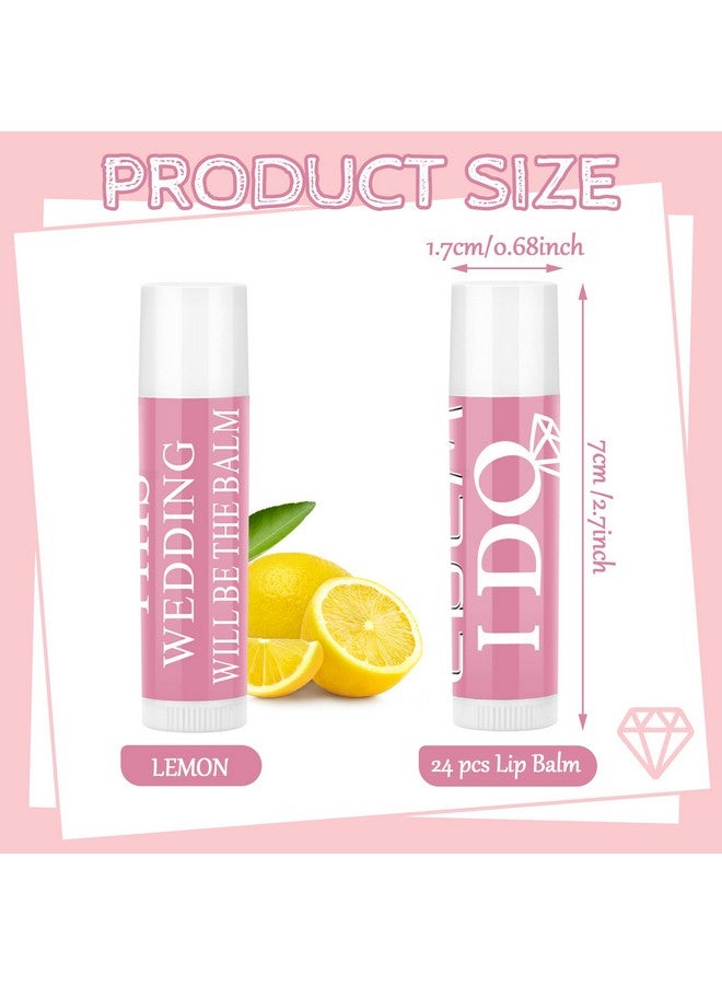 Suttmin 24 Pcs Bachelorette Lip Balm I Do Crew Wedding Party Gifts Wedding Party Favors Bridal Shower Lip Balm Gift For Bachelorette Wedding Party Guest Supplies - Image 2
