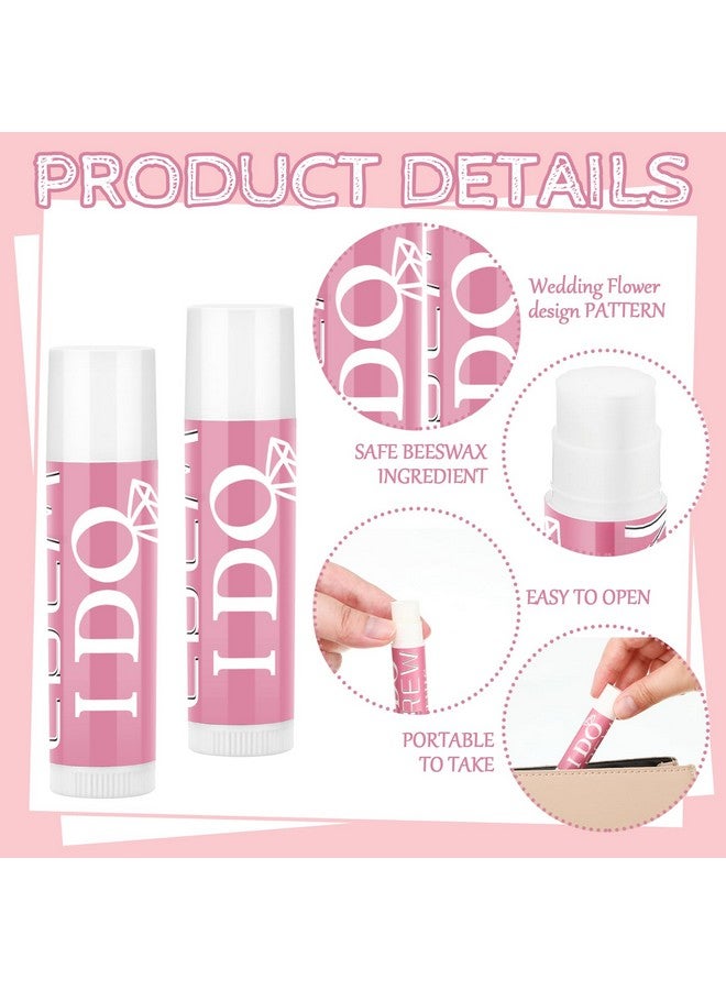 Suttmin 24 Pcs Bachelorette Lip Balm I Do Crew Wedding Party Gifts Wedding Party Favors Bridal Shower Lip Balm Gift For Bachelorette Wedding Party Guest Supplies - Image 3