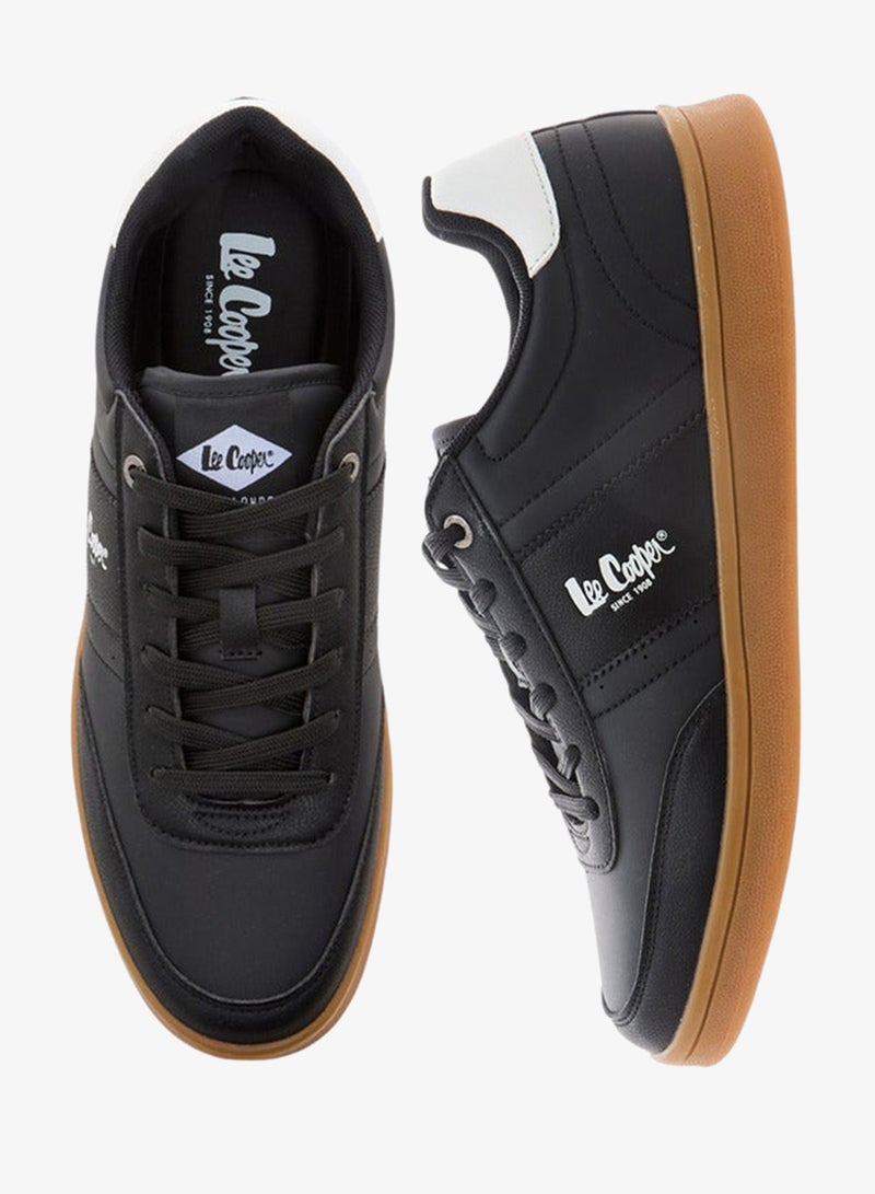 لي كوبر سنيكرز رجالي بتفاصيل شعار برباط - Image 3