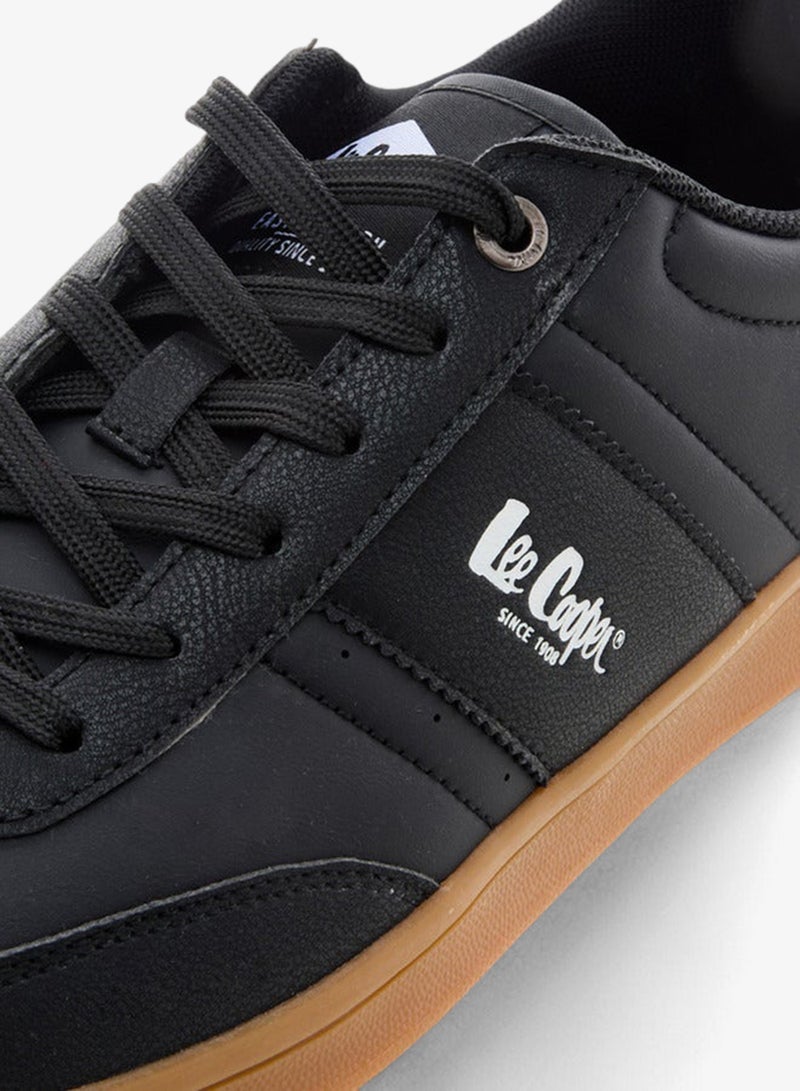 لي كوبر سنيكرز رجالي بتفاصيل شعار برباط - Image 4