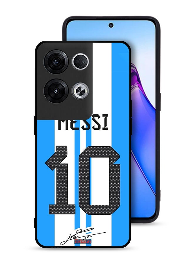 Tolwak Oppo Reno8 Pro Plus 5G Protective Case Cover Messi 10 - Image 1