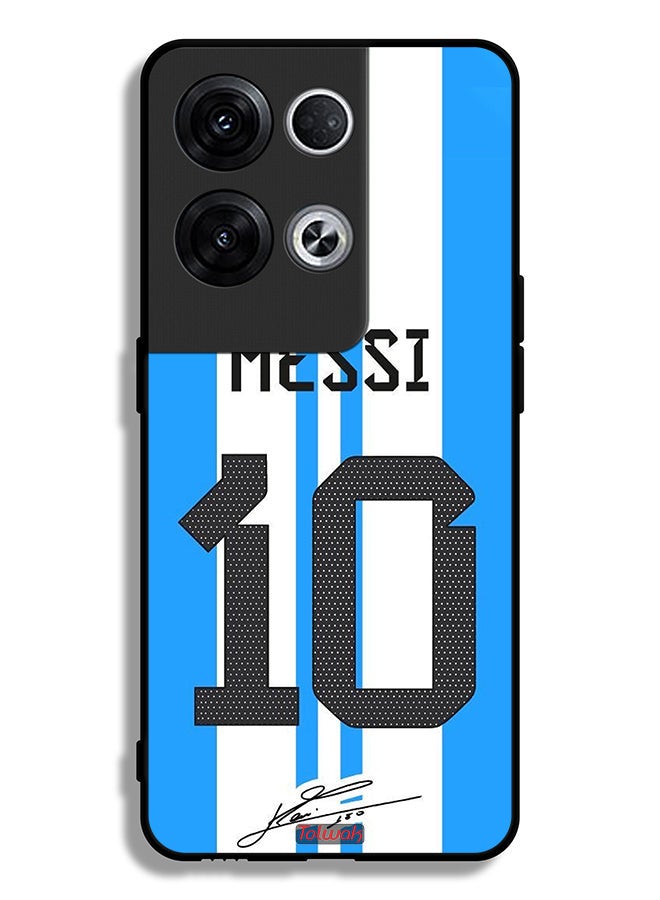 Tolwak Oppo Reno8 Pro Plus 5G Protective Case Cover Messi 10 - Image 2