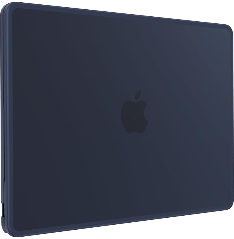 BlueSwan Anti-Cracking Case for MacBook Air 13 inch, M5 2026 M4 M3 M2 2025-2022 A3449 A3240 A3113 A2681, Drop Protection Soft TPU Bumper PC Base for Air 13.6 inch, Frosted Midnight - Image 1