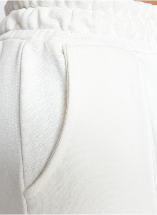 trendyol Sweatpants - Ecru - Loose jogger  - Image 4