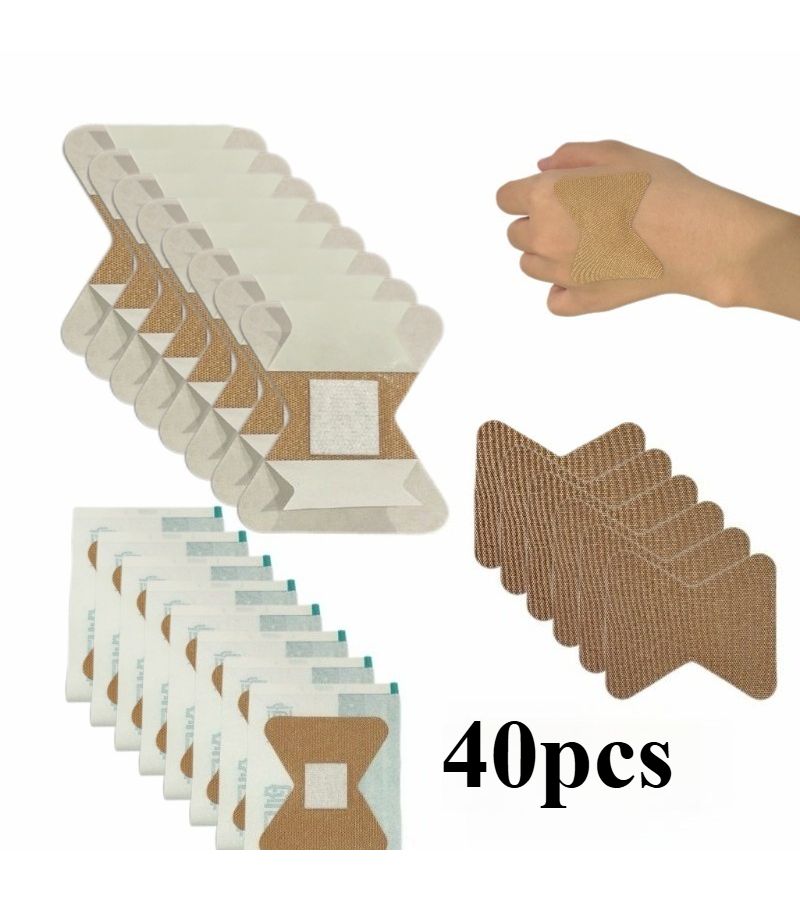 Butterfly Shaped Breathable Elastic Bandages 40 Pcs Strong Adhesion Joint Support For Sports Injury Protection And Outdoor Care - Image 5