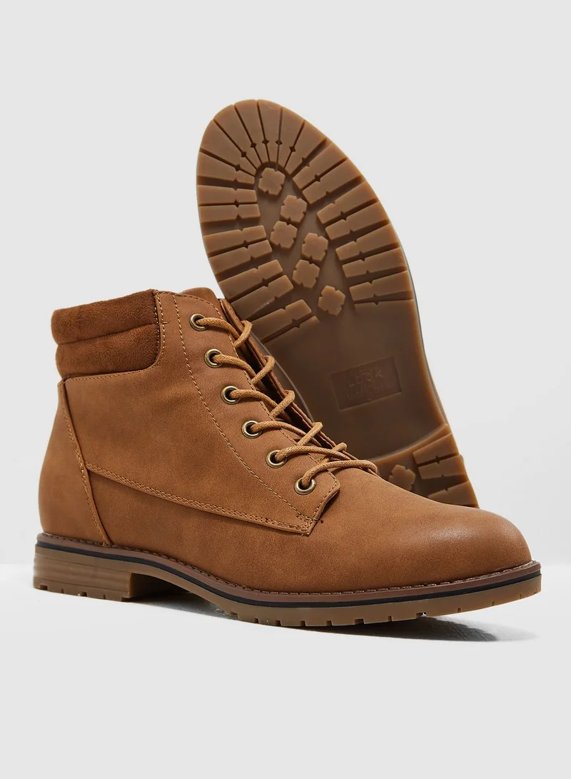 NEW LOOK Earled Ankle Boot