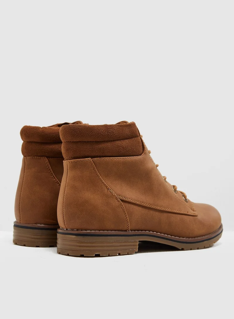 NEW LOOK Earled Ankle Boot