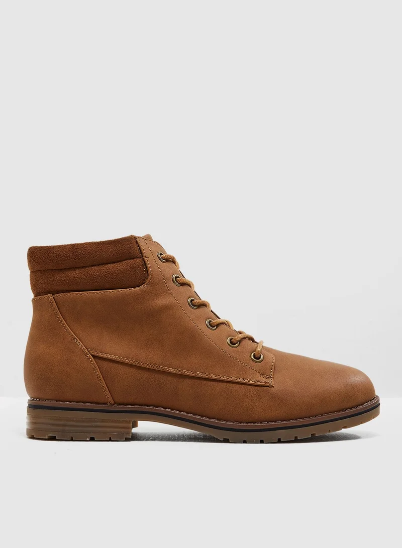 NEW LOOK Earled Ankle Boot