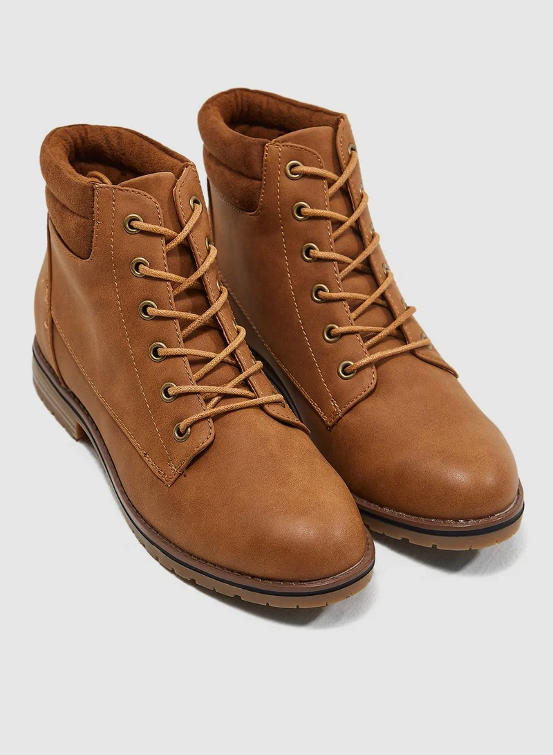 NEW LOOK Earled Ankle Boot