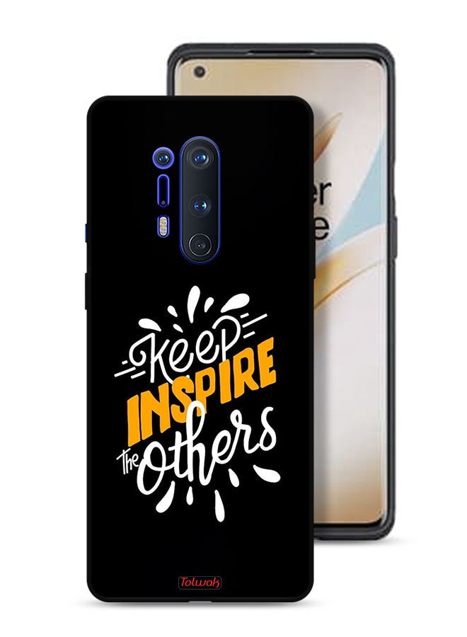 Tolwak OnePlus 8 Pro Protective Case Cover Keep Inspire The Others - Image 1