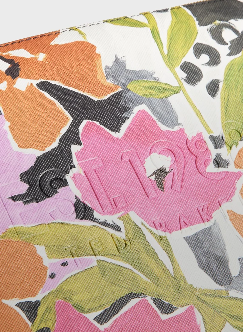 Ted Baker Magicon Printed Magnolia Cosmetic Bag