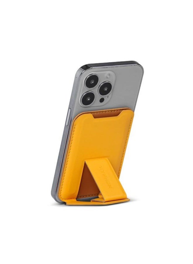 Hyphen Preston Wallet with Stand - Orange - Image 3