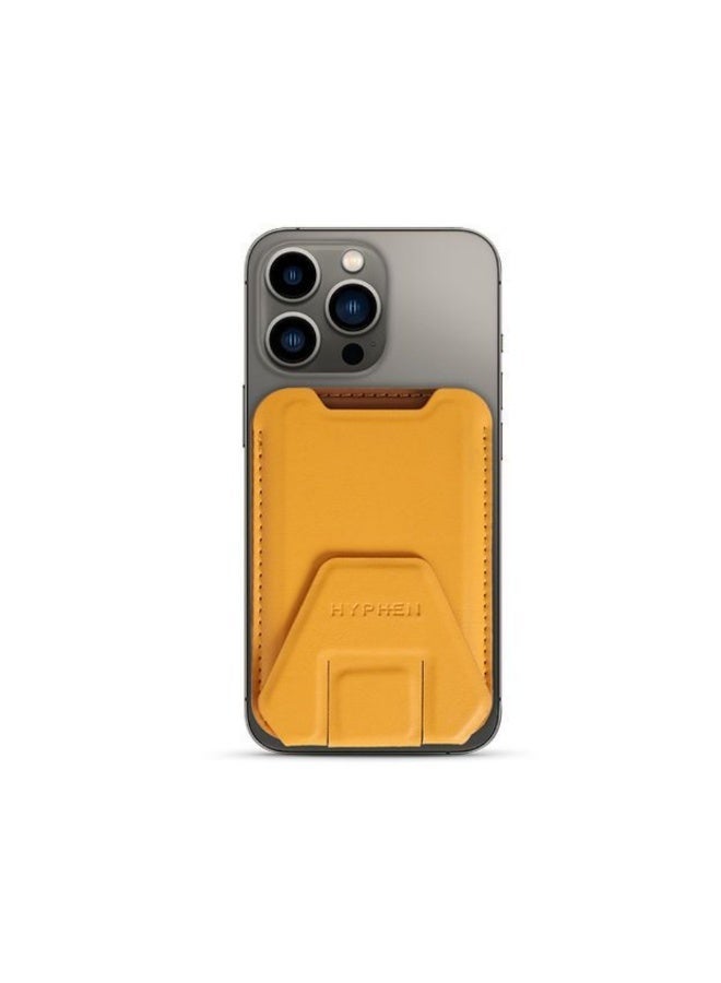 Hyphen Preston Wallet with Stand - Orange - Image 2