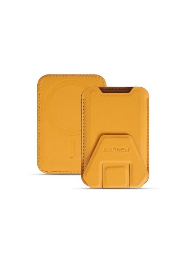 Hyphen Preston Wallet with Stand - Orange - Image 1