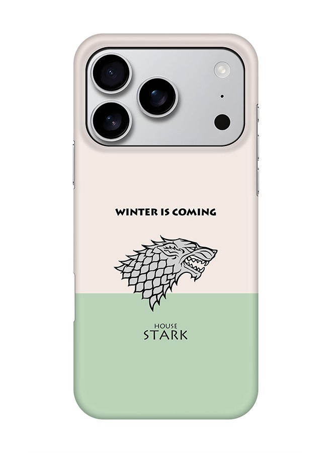 Stylizedd For iPhone 17 Pro,Case, [Compatible with MagSafe] Magnetic cover Slim fit Protection Matte, - GOT House Stark