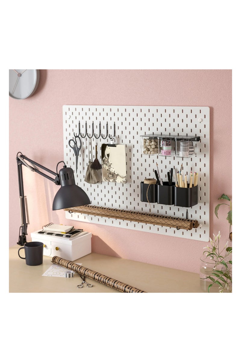 SKADIS 3 black hooks, multi-purpose board parts, black, 4.5x7 cm, - Image 3