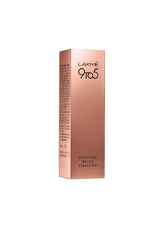 LAKME LAKMÉ 9 To 5 Weightless Mousse Foundation Mini, Beige Vanilla (6G) | Natural Matte Finish Foundation Cream | Mousse Long Lasting Foundation, Full, All  - Image 3