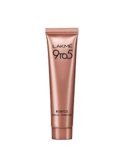 LAKME LAKMÉ 9 To 5 Weightless Mousse Foundation Mini, Beige Vanilla (6G) | Natural Matte Finish Foundation Cream | Mousse Long Lasting Foundation, Full, All  - Image 1