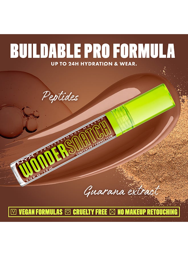 NYX Professional Makeup Wonder Snatch Concealer, Liquid Concealer,Walnut - Image 4