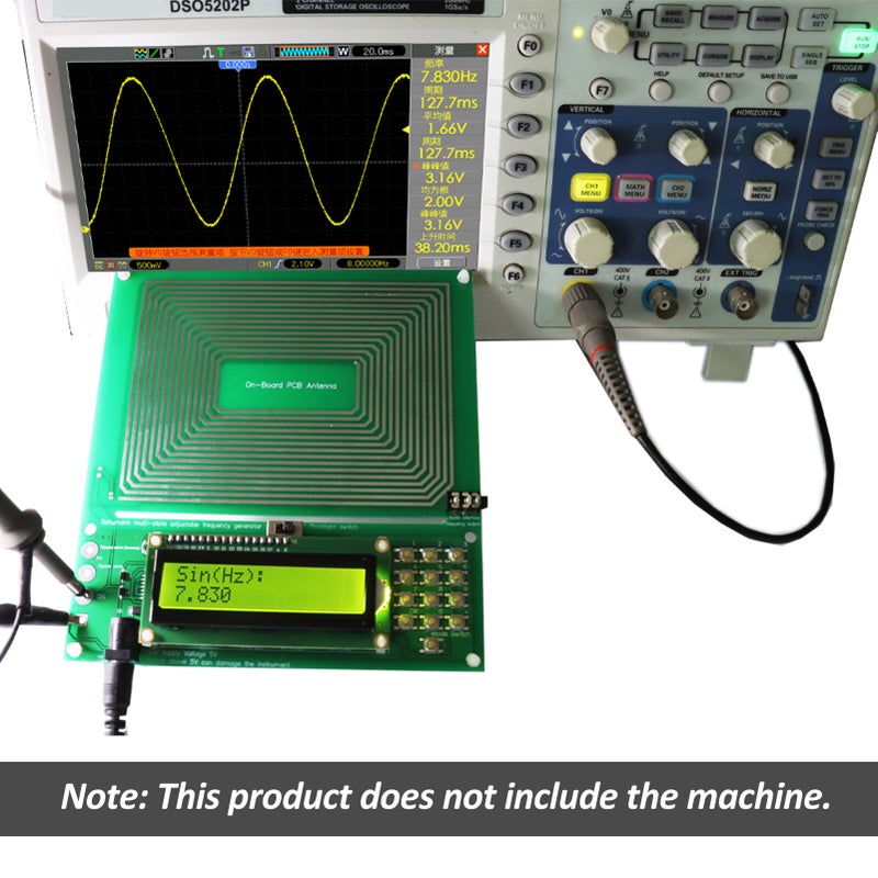 DC 5V Adjustable 0.001Hz-200KHz 7.83Hz Schumann Resonance Ultra-low Frequency Pulse Wave Generator Audio Resonator Sine Wave - Image 4