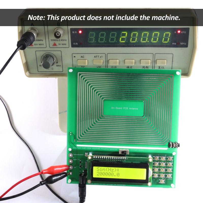 DC 5V Adjustable 0.001Hz-200KHz 7.83Hz Schumann Resonance Ultra-low Frequency Pulse Wave Generator Audio Resonator Sine Wave - Image 5