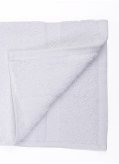 White Rose Towel White Rose 2-Piece  Set, 100% Premium Cotton 530 GSM Superior Quality, Quick Dry Highly Absorbent Thick Bathroom Soft Hotel s for Bath And Spa,  Set Includes 2 Bath Sheet (85x170 cm) White  - Image 5