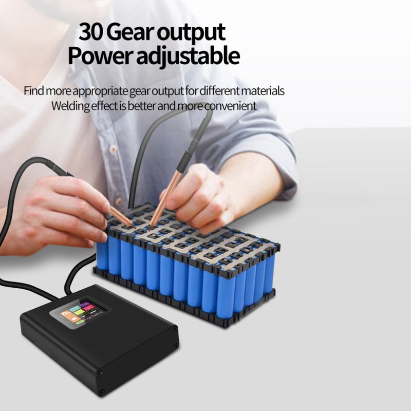 Spot Welding Machine: Multicolor, Digital Display - Adjustable Parameters Lithium Battery Welding Device for DIY Battery Maintenance, Electronic Repair Enthusiasts - Image 3