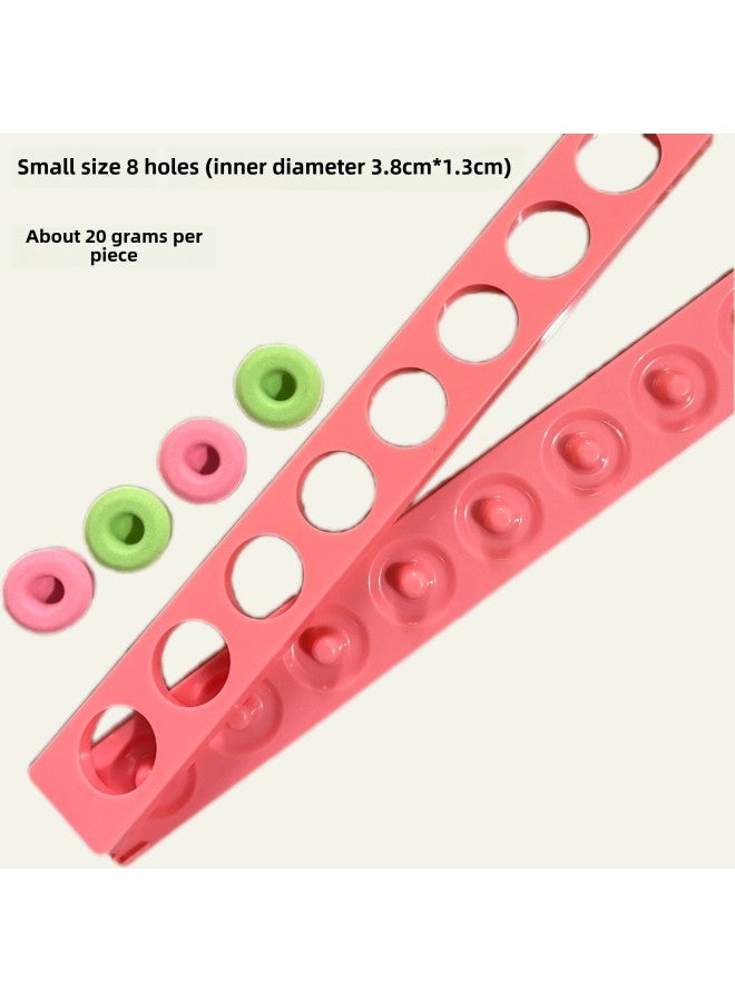 Peach Cake Mold Flip Almond Walnut Cake Mold Special/Large/Medium/small Size-Specifications:7-hole Medium Size 4.8cm*1.4cm-Color:Glitter - Image 3