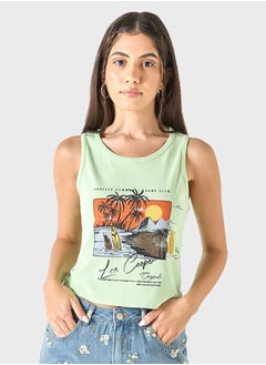 Lee Cooper Graphic Print Crew Neck T-Shirt  - Image 1
