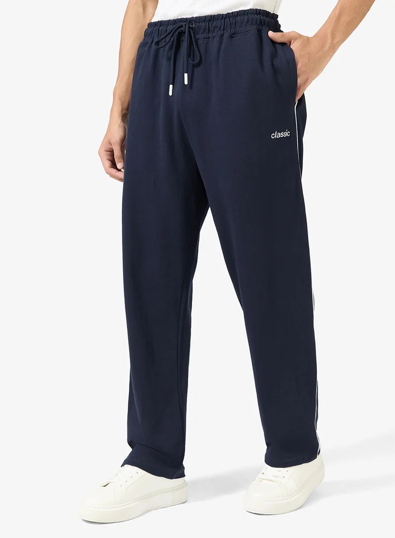 سفنتي فايف بنطلون رياضي فضفاض بنقوش مخططة