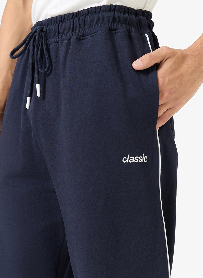 سفنتي فايف بنطلون رياضي فضفاض بنقوش مخططة - Image 4