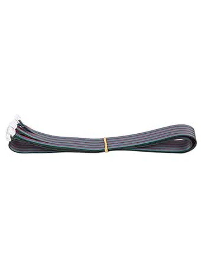 5 قطع كابل موصل أنثى PH2.0 XH2.54 بطول 1 متر من PVC لمحرك السائر Nema 17 - Image 1