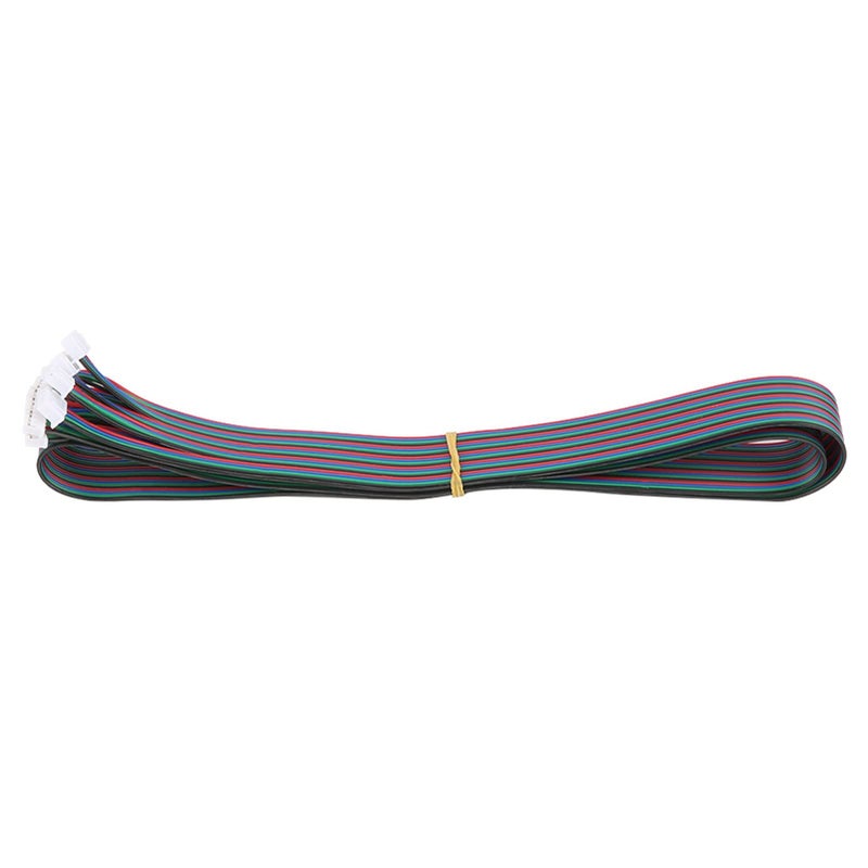 5 قطع كابل موصل أنثى PH2.0 XH2.54 بطول 1 متر من PVC لمحرك السائر Nema 17 - Image 2